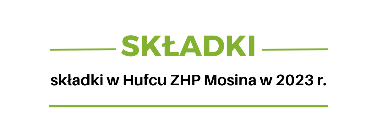 Składki w Hufcu w 2023 r.